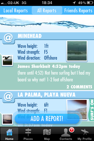 Minehead Surf Report
