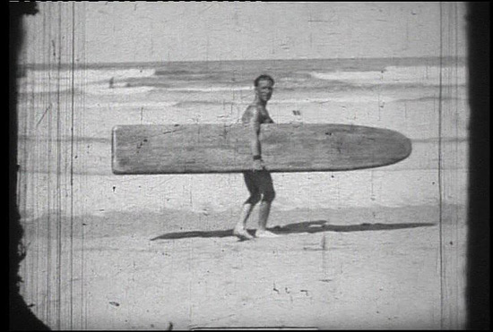 Surfing Museum. Britain's first surfer?