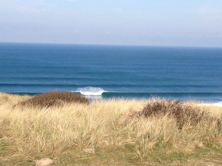 surfing photos of penhale in cornwall
