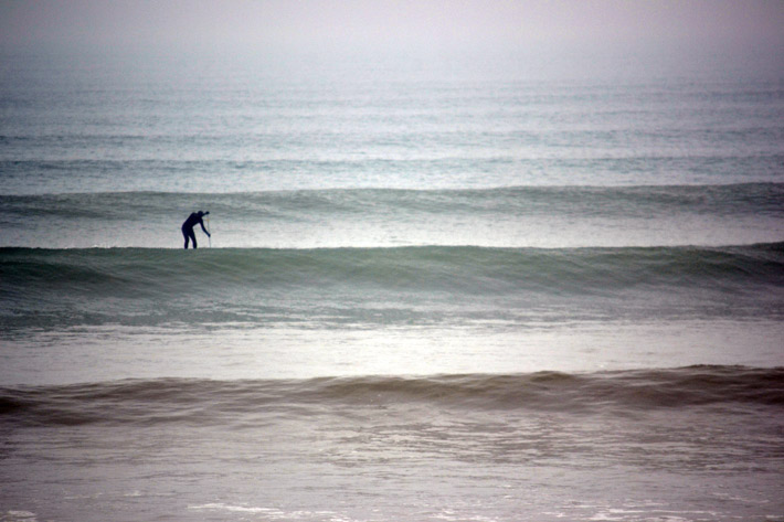 surfing on the south coast